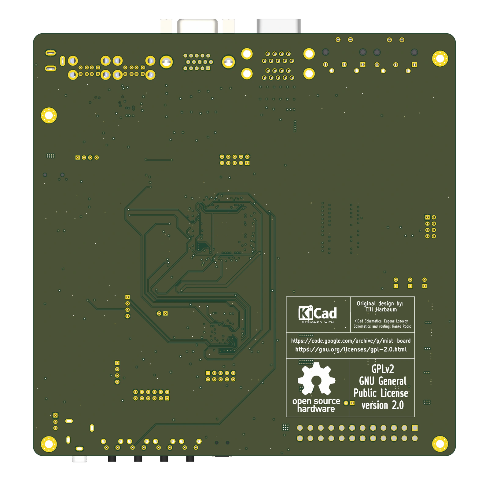 Turn it over. Follow the detail. — MiST ITX