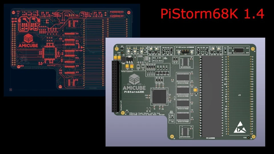 PiStorm 68K v1.4 Hardware Update – Solving Power Glitches & Previewing v1.5! - AMiCube YouTube snapshot