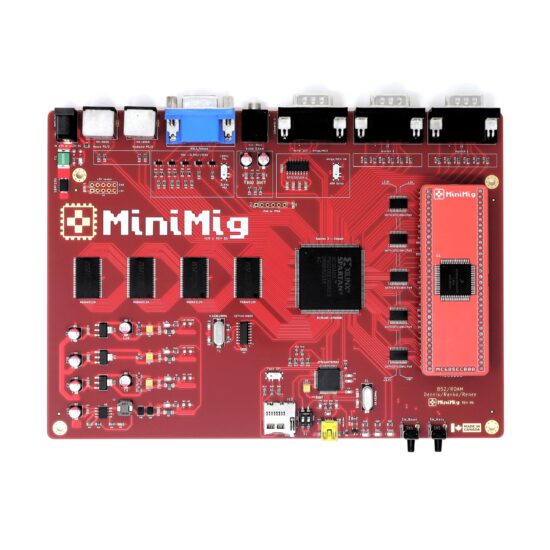 Minimig v1.96 (Red ENIG), CPU MC68SEC000