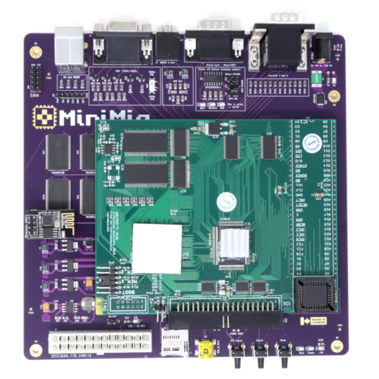 Minimig v1.98itx 6MB (ENIG), CPU MC68SEC000 with the original case (anodized aluminum) - Image 6
