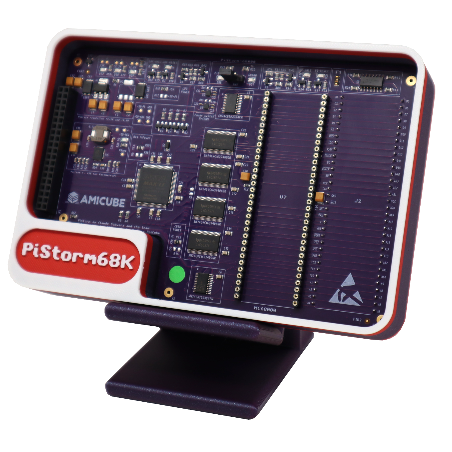 PiStorm68K Case by AmiCube - Galaxy 3D Printed Presentation & Protection Case - Image 1