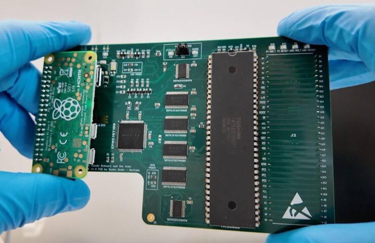 Introducing the PiStorm 68k Card for MiniMig! - AMiCube YouTube snapshot