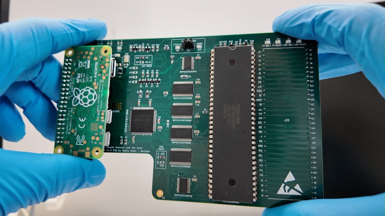 Introducing the PiStorm 68k Card for MiniMig! - AMiCube YouTube snapshot