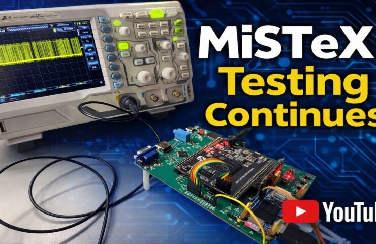 MiSTeX – Testing Continues (SPI/MISO Mystery + Hardware Walkthrough) - AMiCube YouTube snapshot