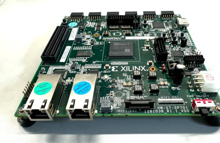 S100 development board - SP701 - AMiCube YouTube snapshot
