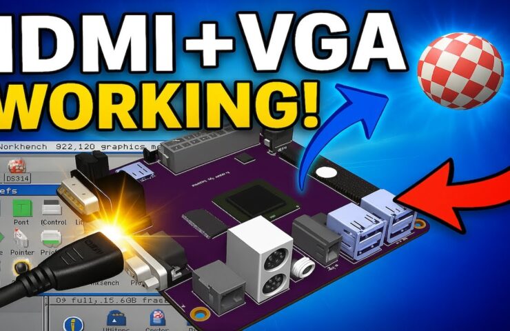 AmiCube + Artix-7 BREAKTHROUGH! Dual HDMI/VGA Output & Dynamic Scaling! ️ - AMiCube YouTube snapshot
