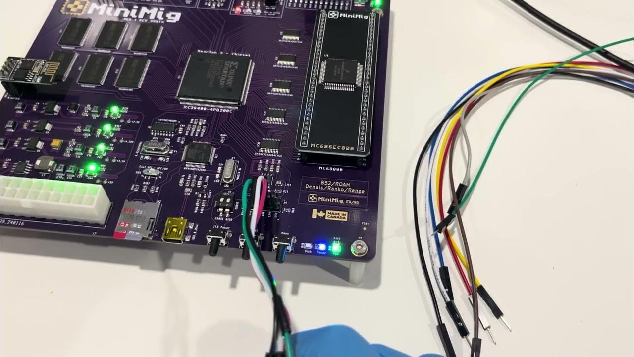 Minimig v198 ITX-WIFI - AMiCube YouTube snapshot