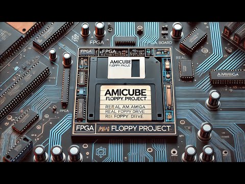 New Floppy Interface for Minimig and AmiCube - AMiCube YouTube snapshot