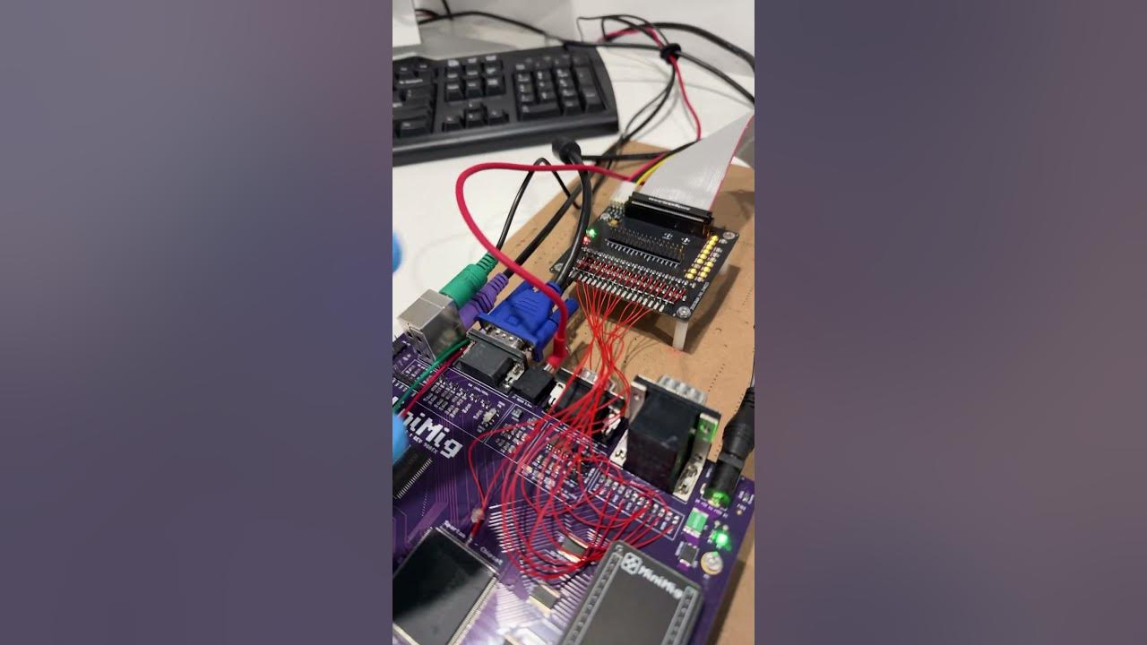 Let there be floppy! #amiga #fpga #amiga500 #electronics #retrogaming #amicube #miniitx #minimig - AMiCube YouTube snapshot