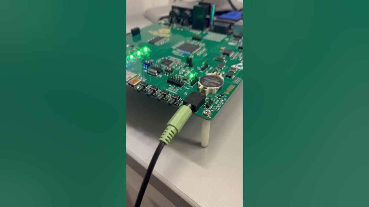AmiCube F1200 running ZX Spectrum core and loading game from the cassette player! - AMiCube YouTube snapshot