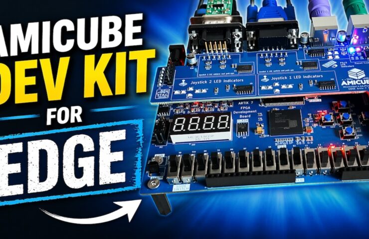 AmiCube DEV1 for Edge Artix-7 FPGA Board - AMiCube YouTube snapshot