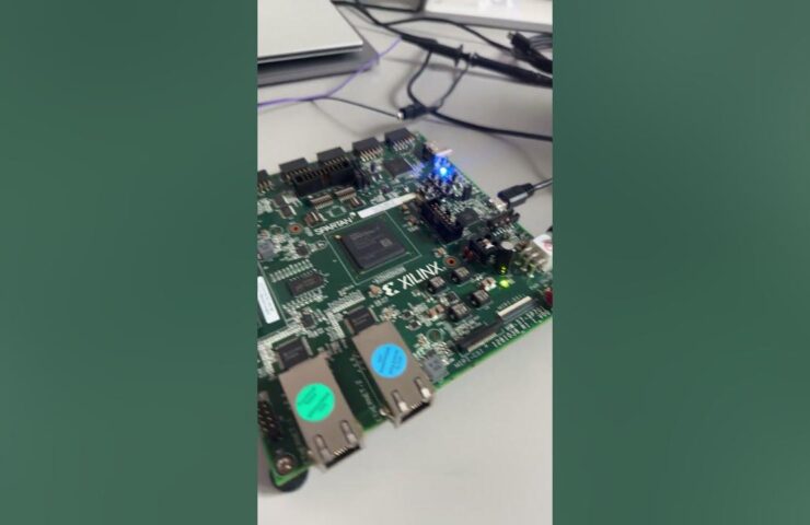 First test of PLLs and clocking wizard in Vivado. #minimig #amicube #xilinx #spartan #amiga - AMiCube YouTube snapshot