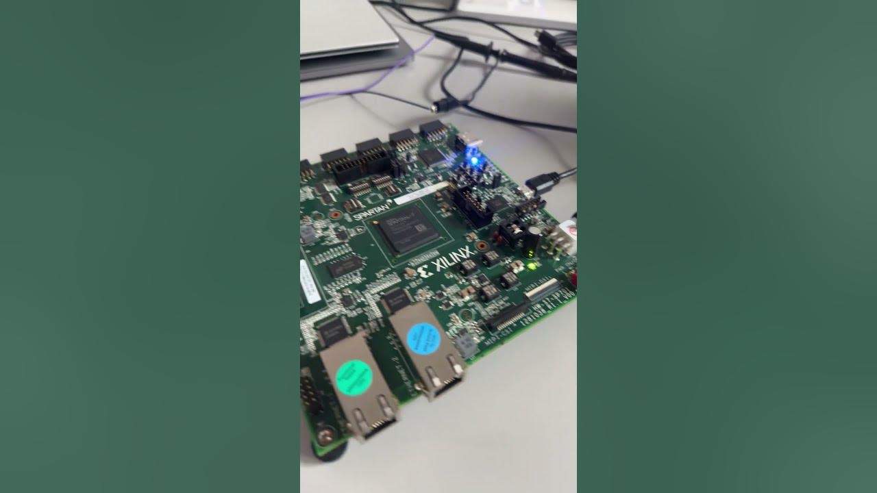 First test of PLLs and clocking wizard in Vivado. #minimig #amicube #xilinx #spartan #amiga - AMiCube YouTube snapshot