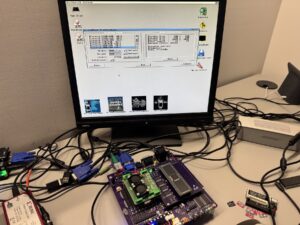 AmiCube with PiStorm running Workbench in 800 by 600 16-bit RTG mode
